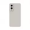 Evelatus Samsung Galaxy S25 Edge Funda de silicona Soft Touch magnética premium Pebble