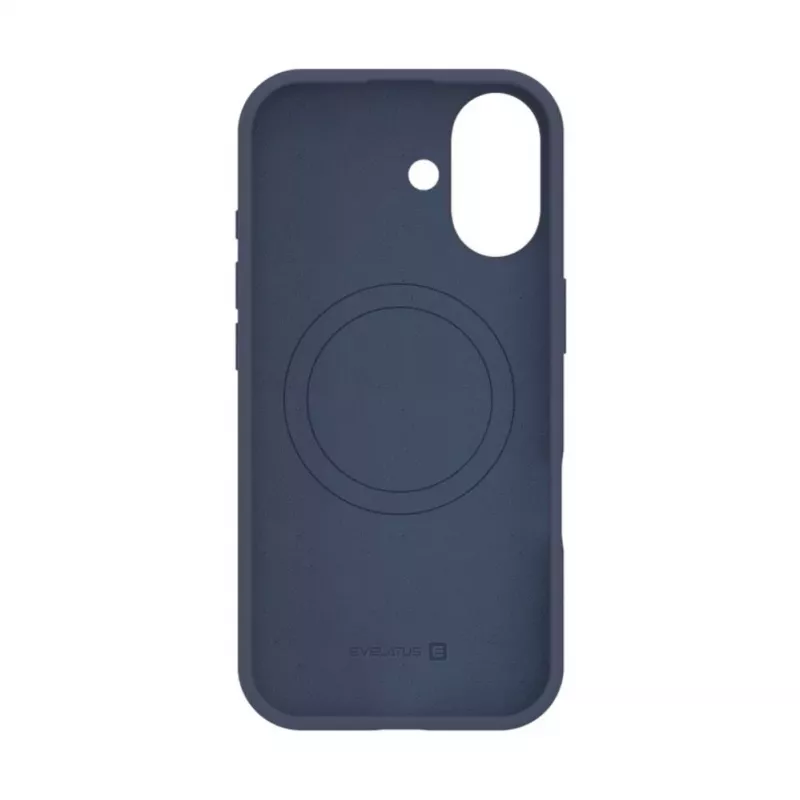 Evelatus Apple iPhone 17 Premium MagSafe Soft Touch Silicone Case Azul medianoche