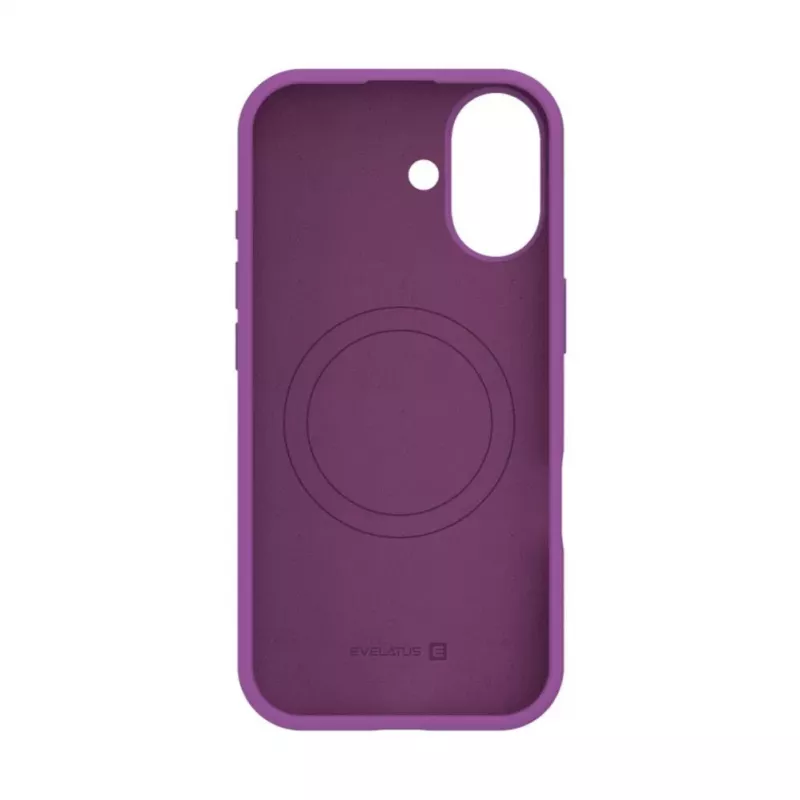 Evelatus Apple iPhone 17 Funda de silicona Soft Touch MagSafe premium Grape