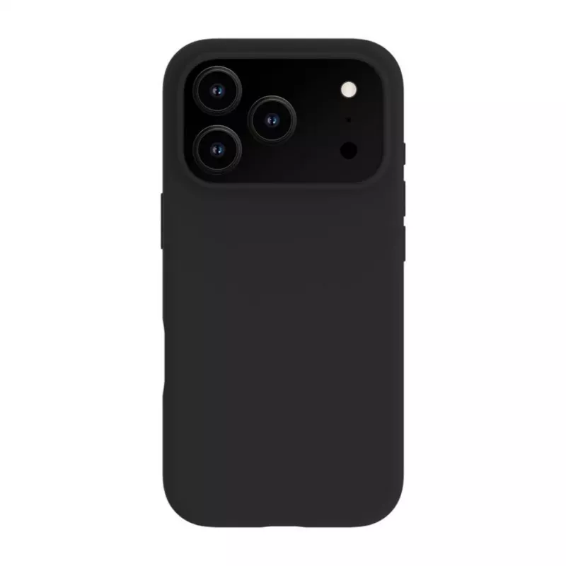 Evelatus Apple iPhone 17 Pro Funda de silicona Soft Touch MagSafe premium negra