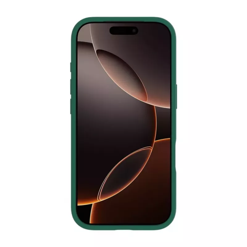 Evelatus Apple iPhone 17 Pro Funda de silicona Soft Touch MagSafe premium Atrovirens