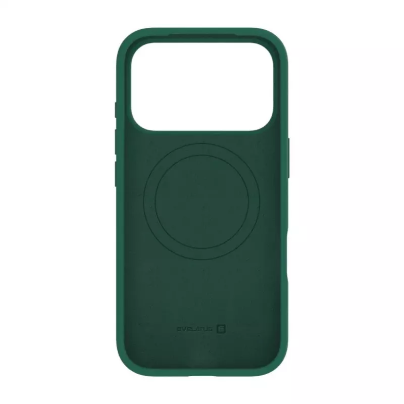 Evelatus Apple iPhone 17 Pro Funda de silicona Soft Touch MagSafe premium Atrovirens