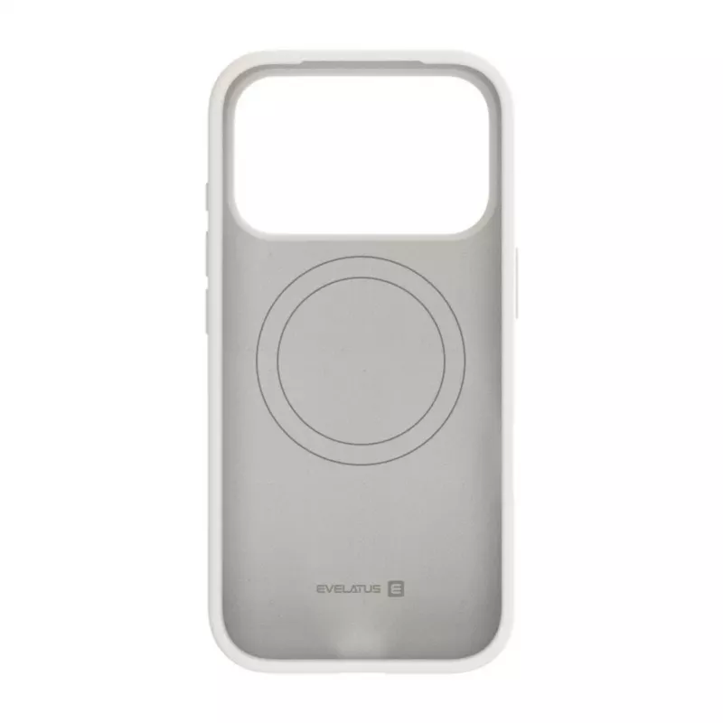 Evelatus Apple iPhone 17 Pro Premium MagSafe Soft Touch Funda de silicona Stone