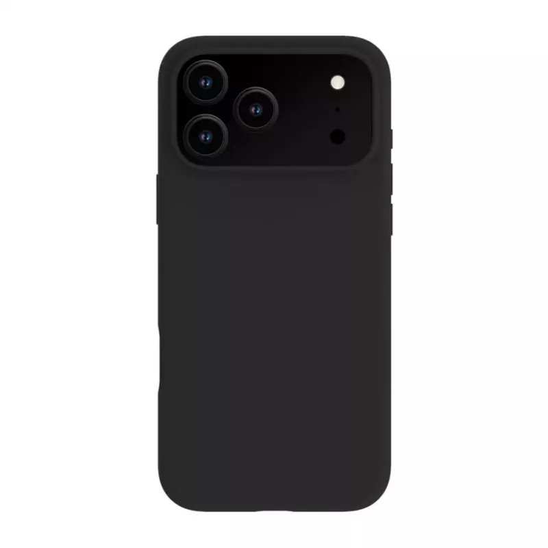 Evelatus Apple iPhone 17 Pro Max Premium MagSafe Soft Touch Funda de silicona negro