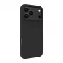 Evelatus Apple iPhone 17 Pro Max Premium MagSafe Soft Touch Funda de silicona negro