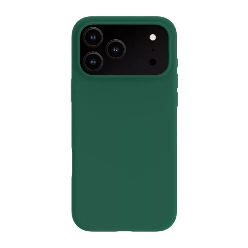 Evelatus Apple iPhone 17 Pro Max Premium MagSafe Soft Touch Funda de silicona Atrovirens