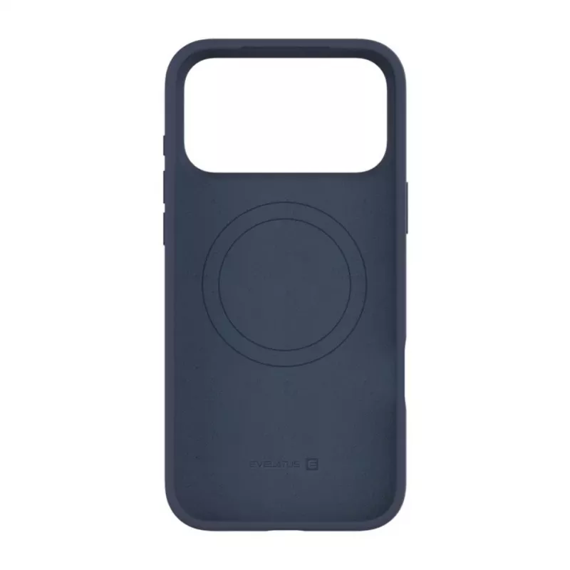 Evelatus Apple iPhone 17 Pro Max Premium Magsafe Soft Touch Silicone Case Azul medianoche