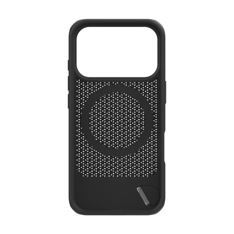Evelatus Apple iPhone 17 Pro Premium Funda MagSafe con soporte de plástico negro