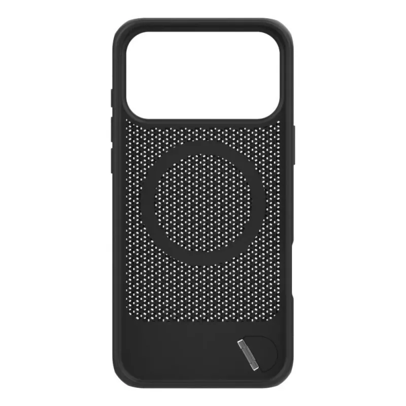 Evelatus Apple iPhone 17 Pro Max Premium Funda MagSafe con soporte de plástico negro