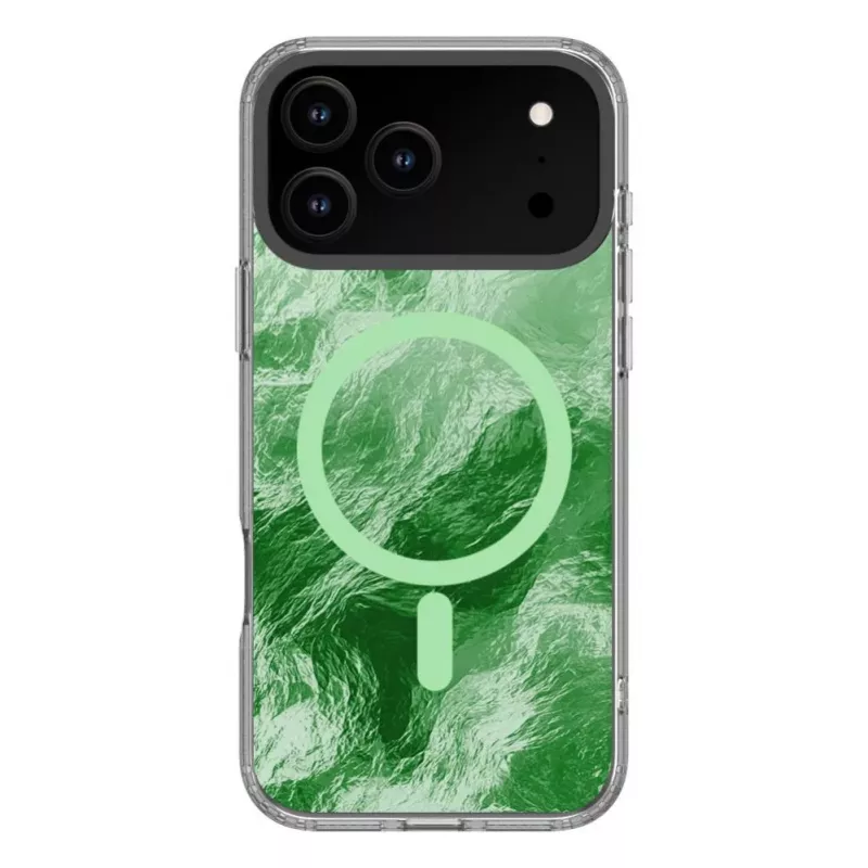 Evelatus Apple iPhone 17 Pro Max Funda IMD Glacier con MagSafe verde