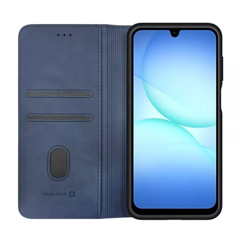 Evelatus Samsung Galaxy A17 Book Case Azul oscuro