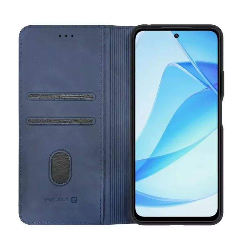 Evelatus Xiaomi Redmi 15 4G Book Case Folio Azul oscuro