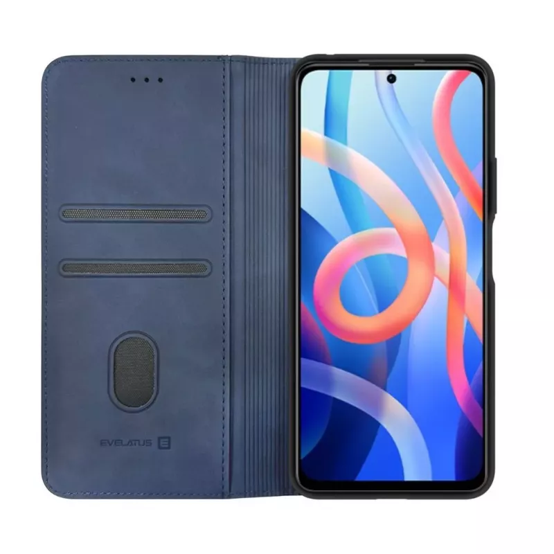 Evelatus Xiaomi Redmi 15 5G Book Case Folio Azul oscuro