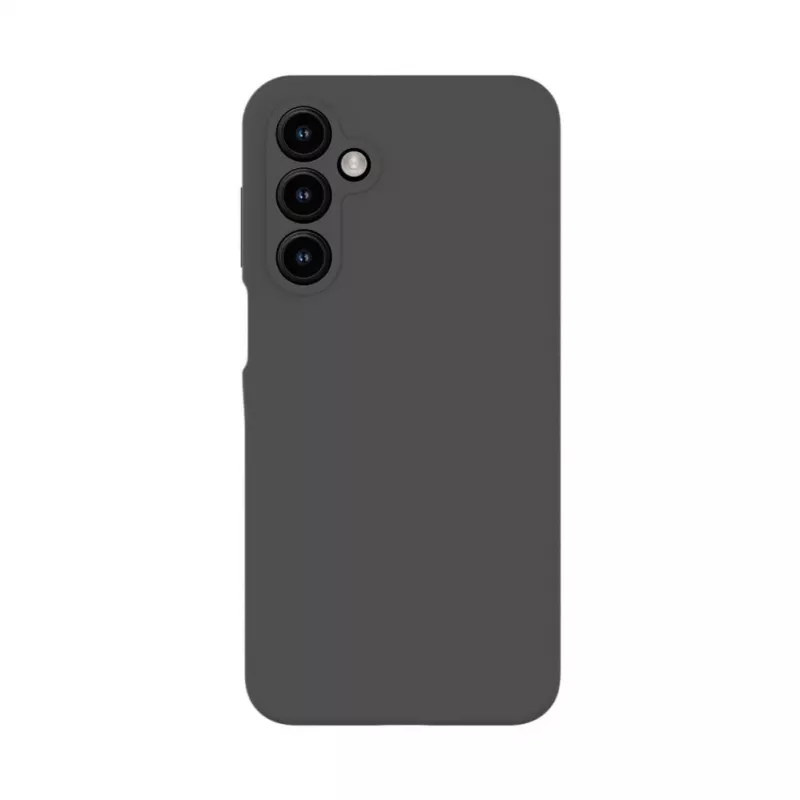 Evelatus Samsung Galaxy A16 Funda de silicona Premium Magnetic Soft Touch Gris oscuro