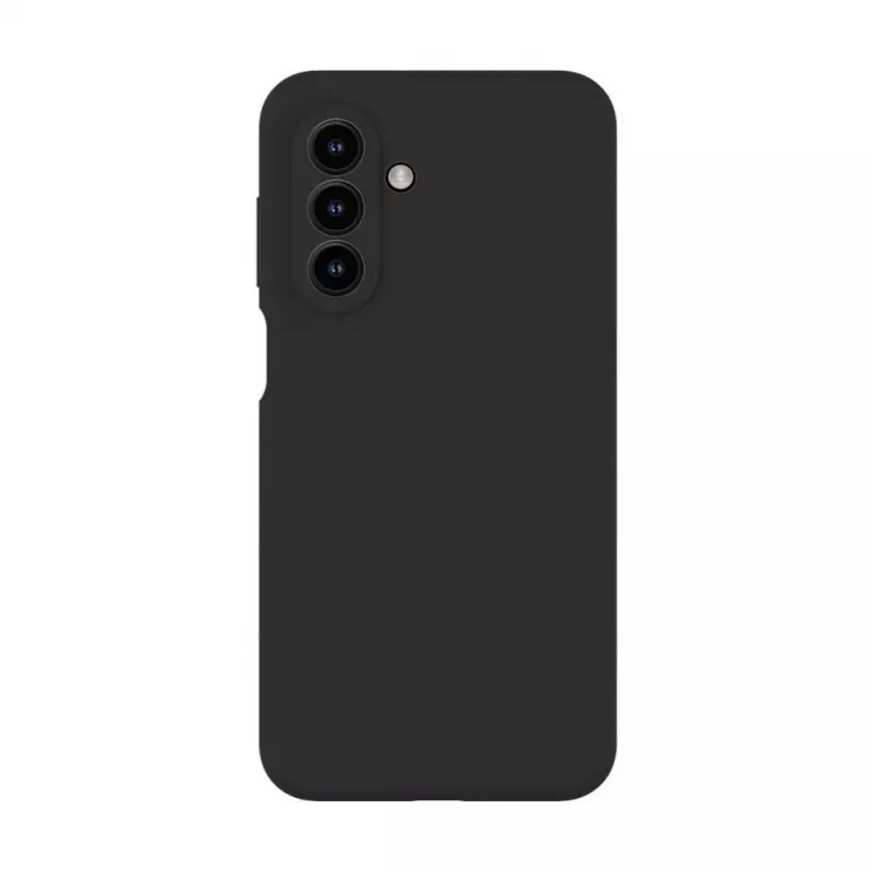 Evelatus Samsung Galaxy A17 Funda de silicona Premium Magnetic Soft Touch Negro