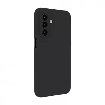 Evelatus Samsung Galaxy A17 Funda de silicona Premium Magnetic Soft Touch Negro