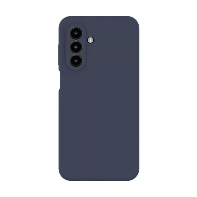 Evelatus Samsung Galaxy A17 Funda de silicona Premium Magnetic Soft Touch Azul oscuro