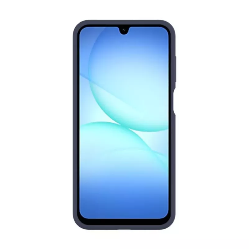 Evelatus Samsung Galaxy A17 Funda de silicona Premium Magnetic Soft Touch Azul oscuro