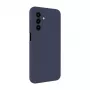Evelatus Samsung Galaxy A17 Funda de silicona Premium Magnetic Soft Touch Azul oscuro