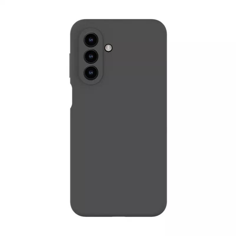 Evelatus Samsung Galaxy A17 Funda de silicona Premium Magnetic Soft Touch Gris oscuro