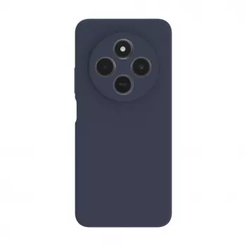Evelatus Xiaomi Redmi 14C 4G/5G Funda de silicona Premium Magnetic Soft Touch Azul oscuro