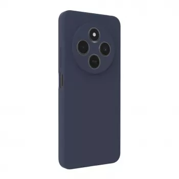 Evelatus Xiaomi Redmi 14C 4G/5G Funda de silicona Premium Magnetic Soft Touch Azul oscuro