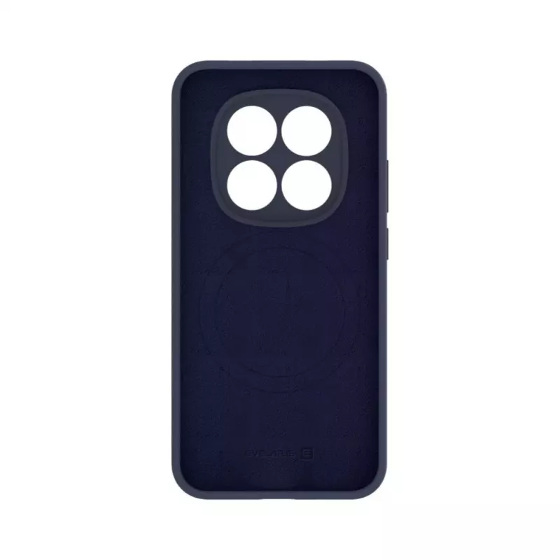 Evelatus Xiaomi Redmi Note 15 Pro Plus 5G Funda de silicona Premium Magnetic Soft Touch Azul oscuro