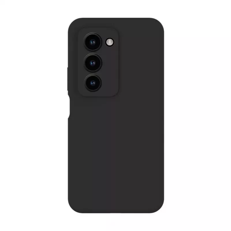 Evelatus Xiaomi Redmi 15 4G Premium Funda de silicona Soft Touch magnética, negra