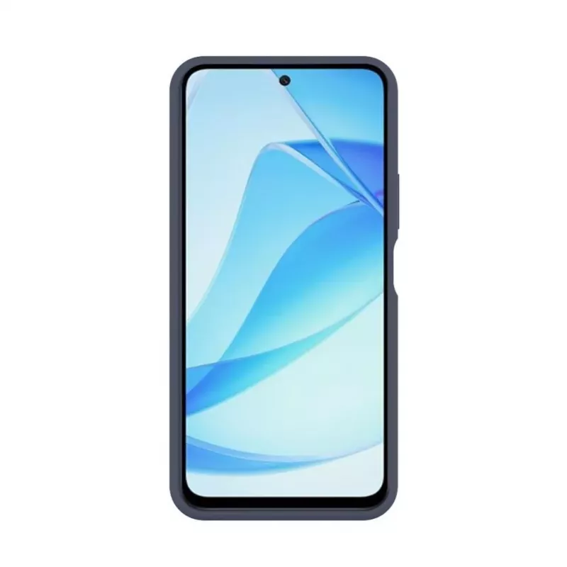 Evelatus Xiaomi Redmi 15 4G Premium Funda de silicona Soft Touch magnética, azul oscuro