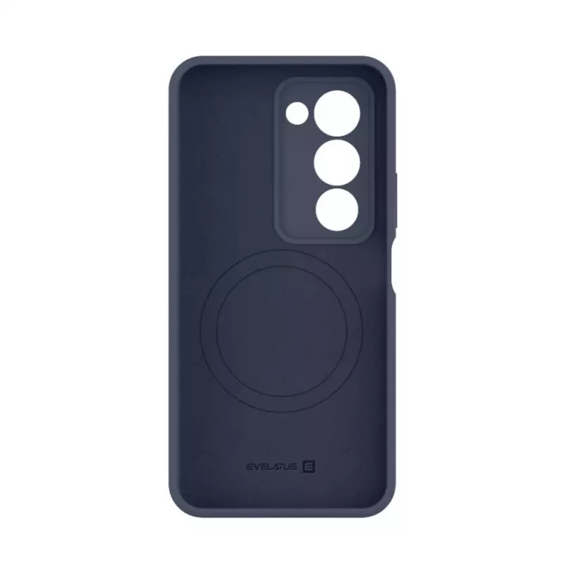 Evelatus Xiaomi Redmi 15 4G Premium Funda de silicona Soft Touch magnética, azul oscuro