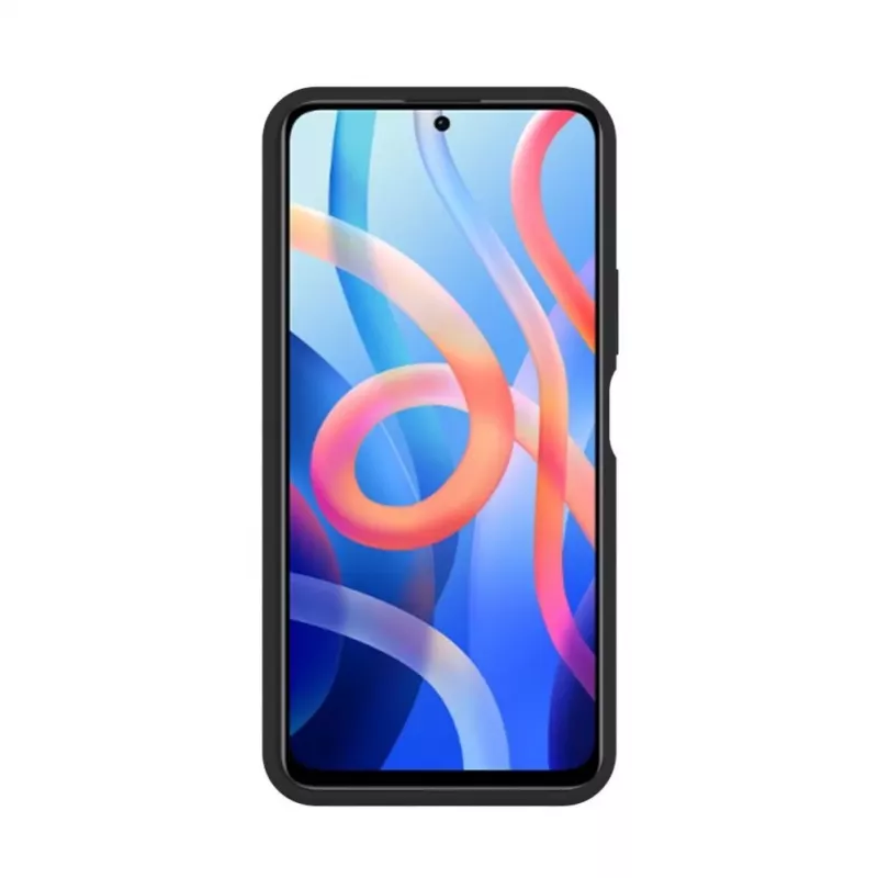 Evelatus Xiaomi Redmi 15 5G Funda de silicona Premium Soft Touch magnética negra