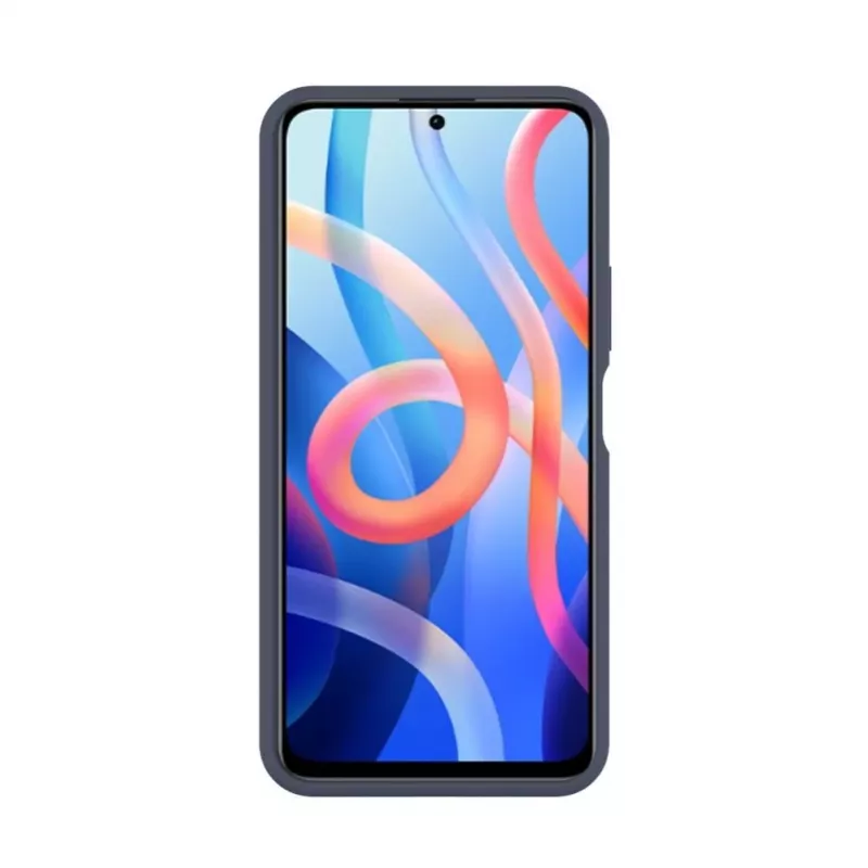 Evelatus Xiaomi Redmi 15 5G Funda de silicona Premium Soft Touch magnética azul oscuro