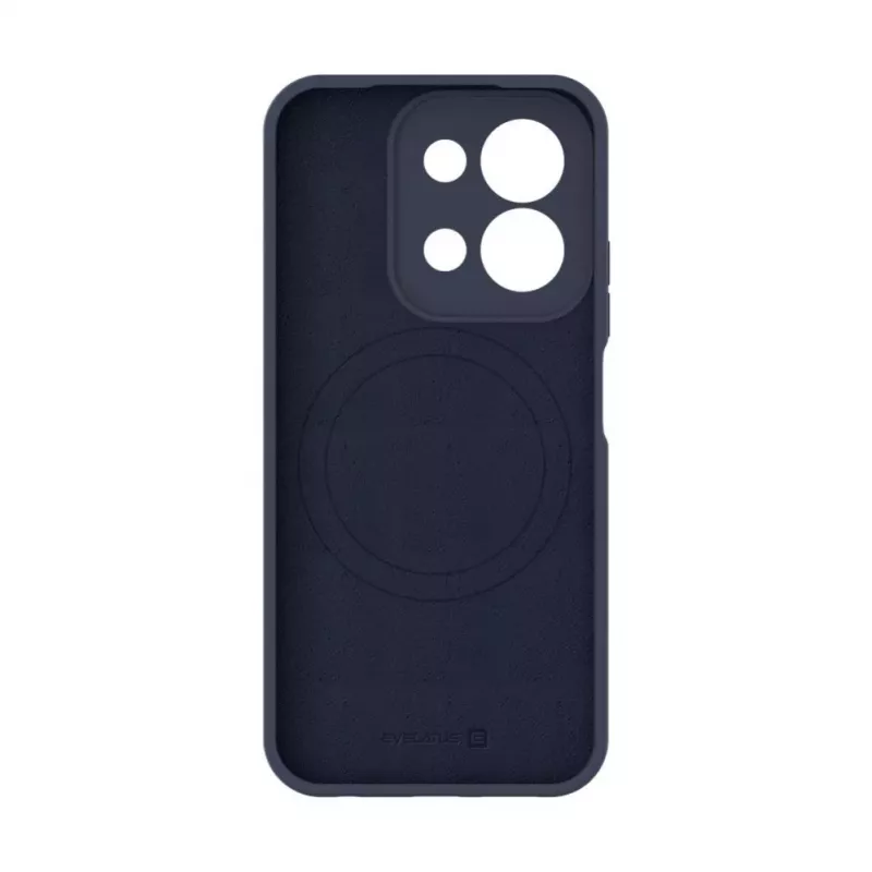 Evelatus Xiaomi Redmi 15C 4G/5G Funda de silicona Premium Soft Touch magnética azul oscuro