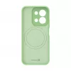 Evelatus Xiaomi Redmi 15C 4G/5G Funda de silicona Premium Soft Touch magnética verde menta