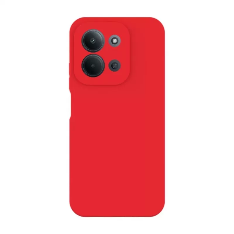 Evelatus Xiaomi Redmi 15C 4G/5G Funda de silicona Premium Soft Touch magnética roja