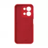 Evelatus Xiaomi Redmi 15C 4G/5G Funda de silicona Premium Soft Touch magnética roja