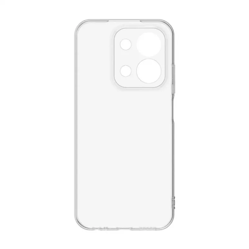 Evelatus Xiaomi Redmi 15C 4G/5G Funda de silicona transparente 1,5 mm TPU
