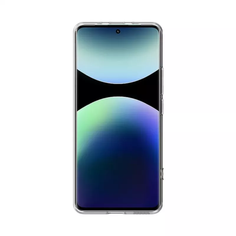 Evelatus Xiaomi Redmi Note 15 5G Funda de silicona transparente 1,5 mm TPU