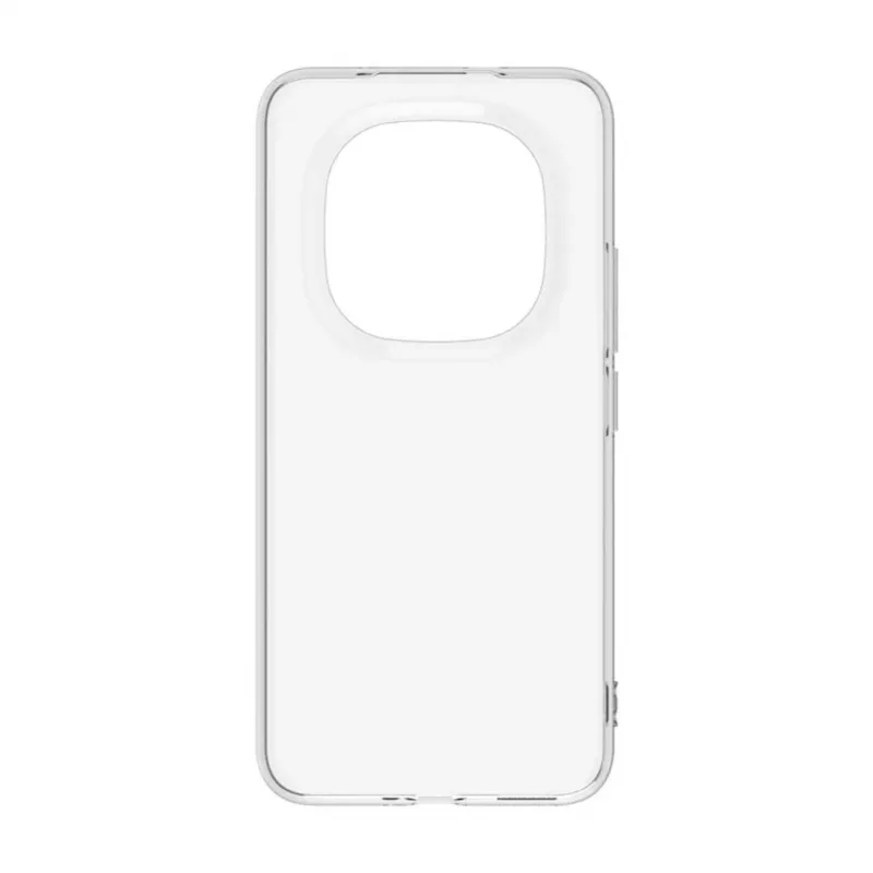 Evelatus Xiaomi Redmi Note 15 Pro 5G Funda de silicona transparente 1,5 mm TPU
