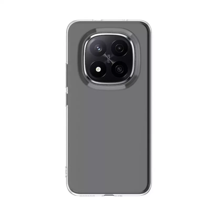 Evelatus Xiaomi Redmi Note 15 Pro 5G Funda de silicona transparente 1,5 mm TPU