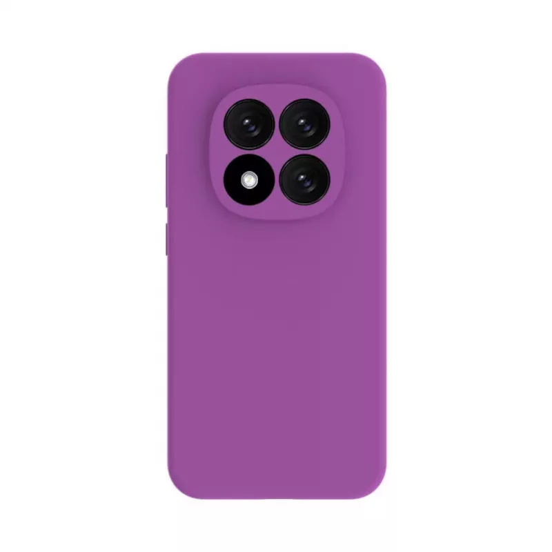 Evelatus Xiaomi Redmi Note 15 Pro Funda de silicona Premium Soft Touch magnética morada