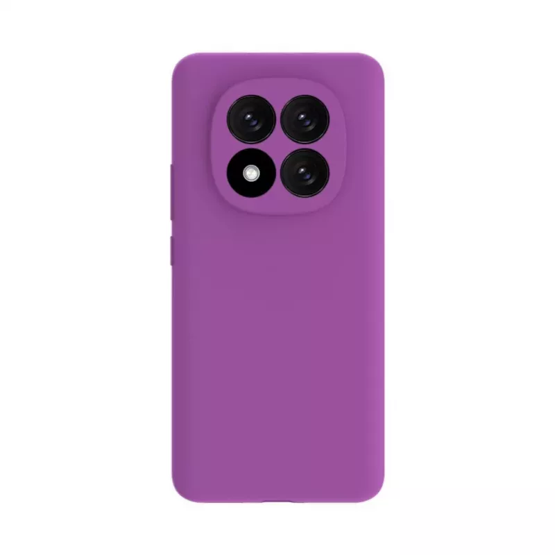 Evelatus Xiaomi Redmi Note 15 Funda de silicona Premium Soft Touch magnética morada