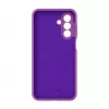 Evelatus Samsung Galaxy A17 Funda de silicona Premium Soft Touch magnética uva