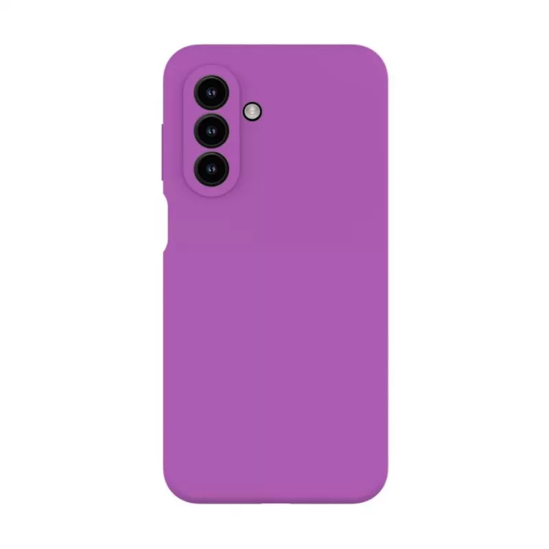 Evelatus Samsung Galaxy A17 Funda de silicona Premium Soft Touch magnética uva