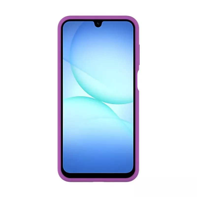 Evelatus Samsung Galaxy A17 Funda de silicona Premium Soft Touch magnética uva