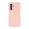 Evelatus Samsung Galaxy A17 Funda de silicona Premium Soft Touch magnética rosa arena