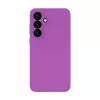 Evelatus Samsung Galaxy S25 FE Funda de silicona Premium Soft Touch magnética morada