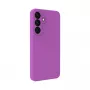 Evelatus Samsung Galaxy S25 FE Funda de silicona Premium Soft Touch magnética morada