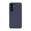 Evelatus Samsung Galaxy S25 FE Funda de silicona Premium Soft Touch magnética azul oscuro