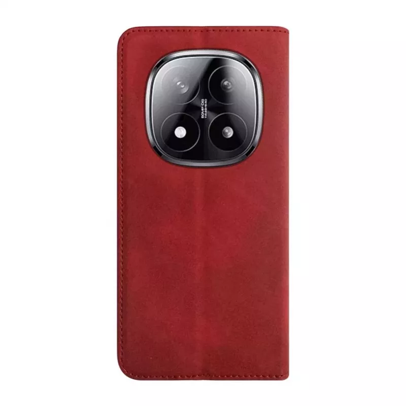 Evelatus Xiaomi Redmi Note 15 Pro Plus Funda tipo libro roja